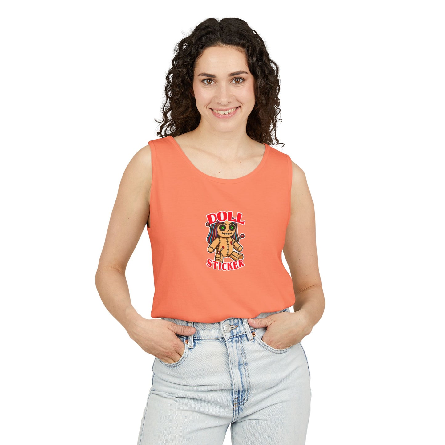 Tank Top - 'Doll' Sticker Design
