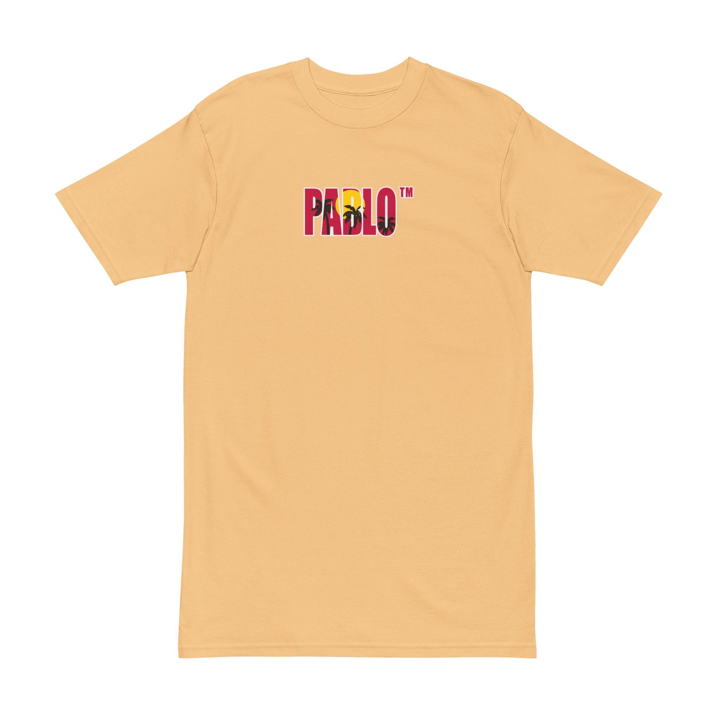 'PABLO' Graphic Men's Heavyweight Tee, Casual Tee, Graphic Shirt, Summer Wear, Streetwear Fashion
