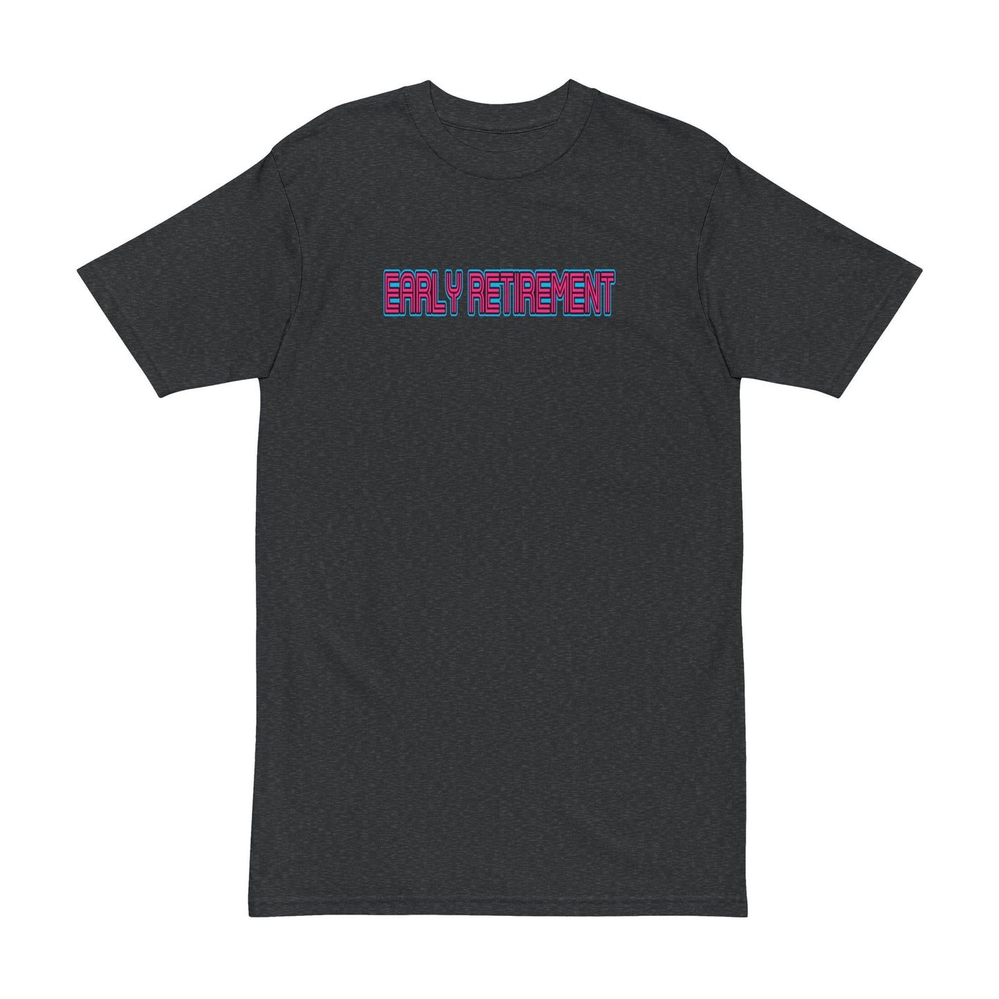 Men's Heavyweight Tee - Early Retirement | Relaxed Fit Shirt, Casual Wear, Gift for Retirees, Summer Fashion, Trendy Graphic Tee