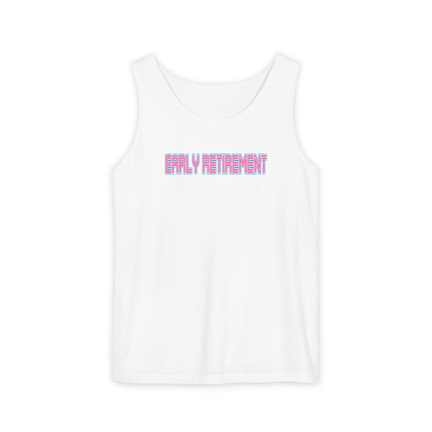 Tank Top - Early Retirement Print