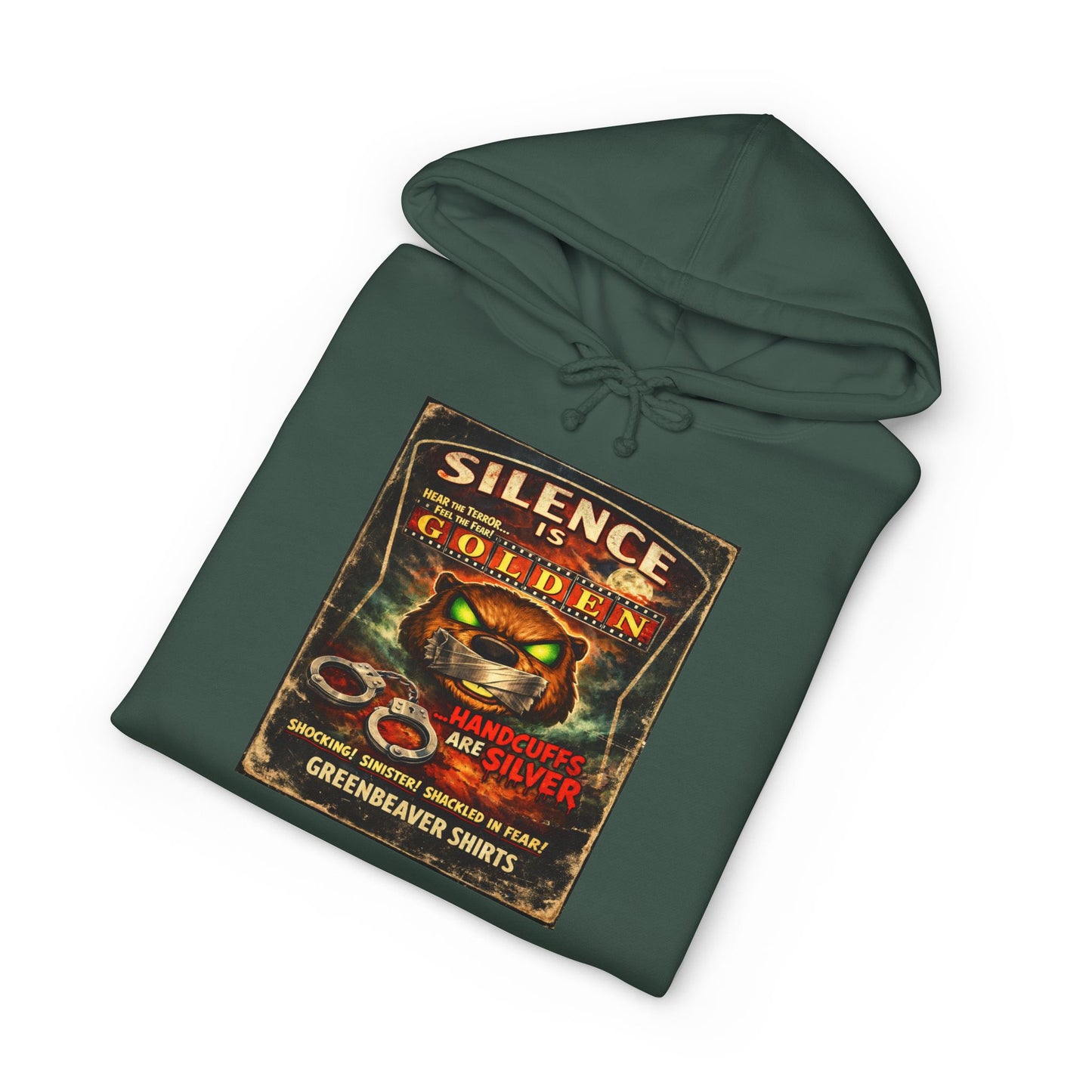 Silence is Golden Hooded Sweatshirt