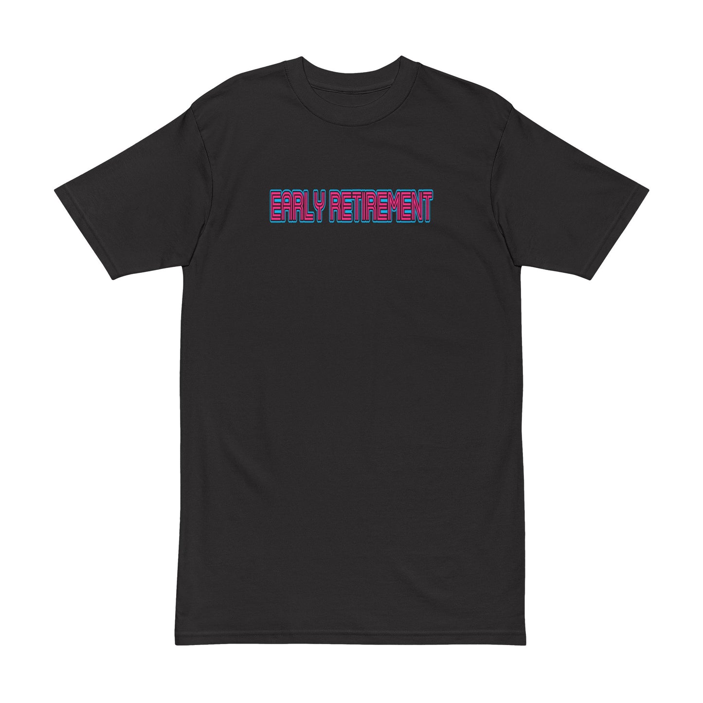 Men's Heavyweight Tee - Early Retirement | Relaxed Fit Shirt, Casual Wear, Gift for Retirees, Summer Fashion, Trendy Graphic Tee