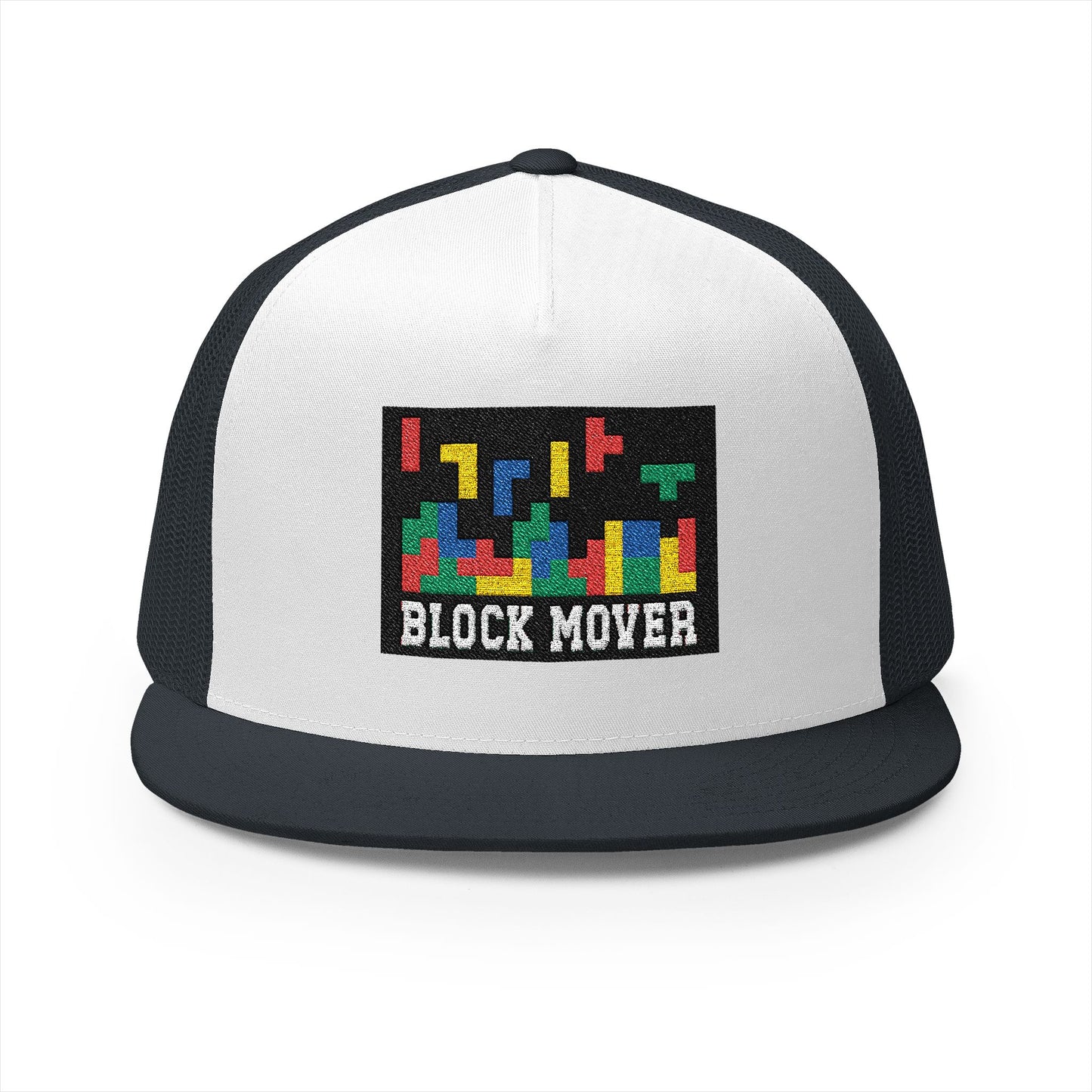 Trucker Cap Block Mover Embroidered Hat