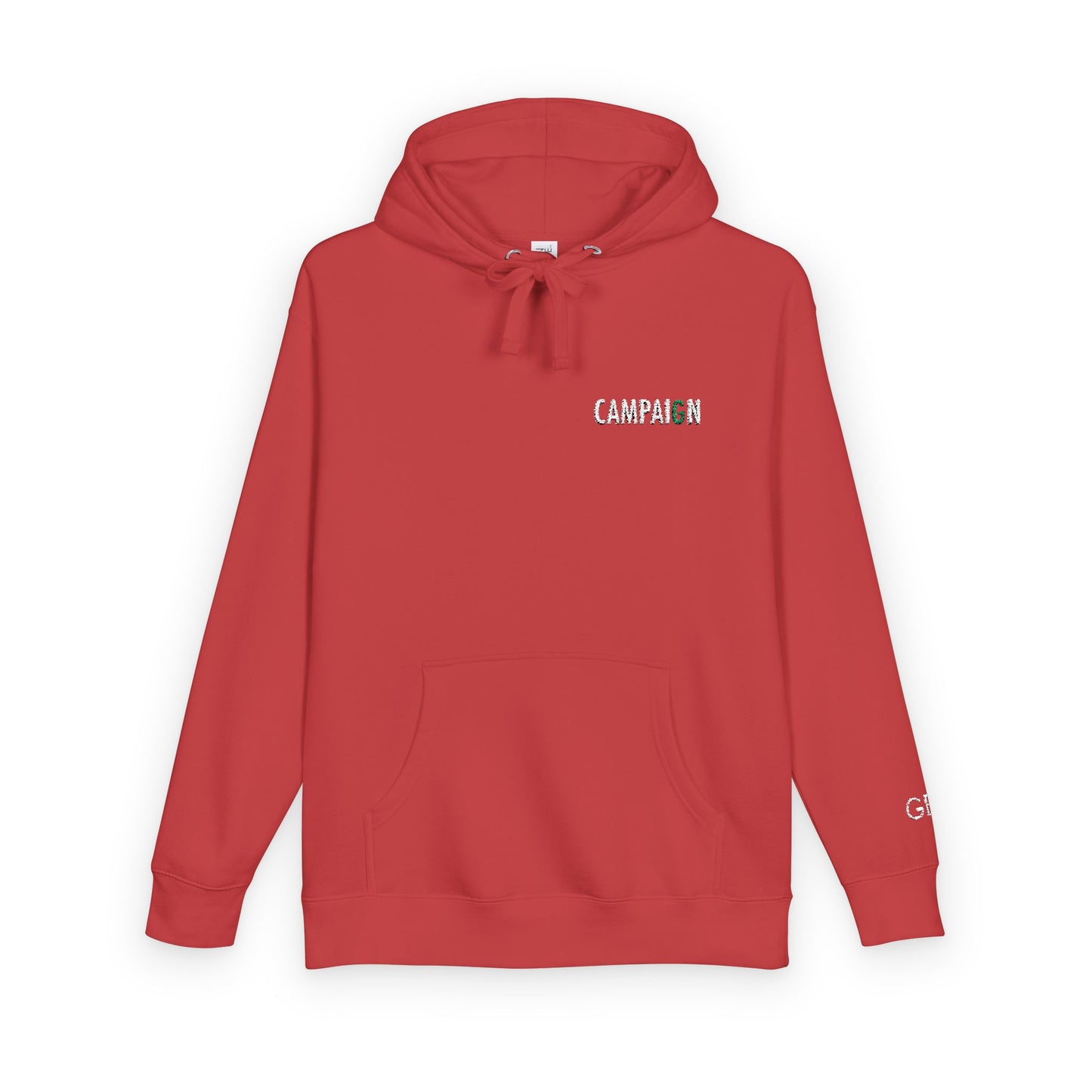 Fleece Hoodie with 'CAMPAIGN' Design