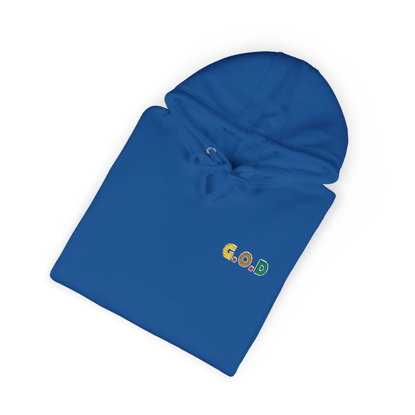 'Gold Oil Drugs' Embroidered Unisex Fleece Hoodie