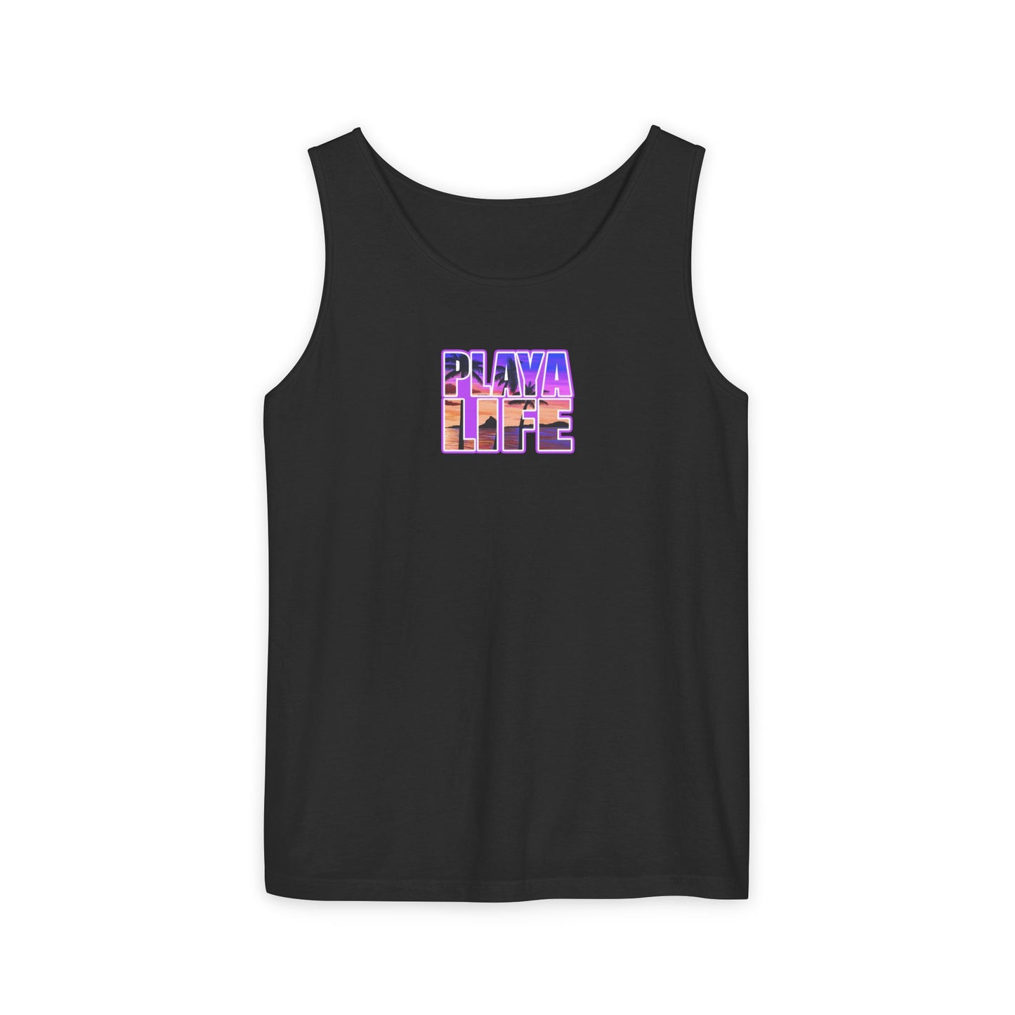 Beach Life Unisex Garment-Dyed Tank Top - Summer Vibes Essential