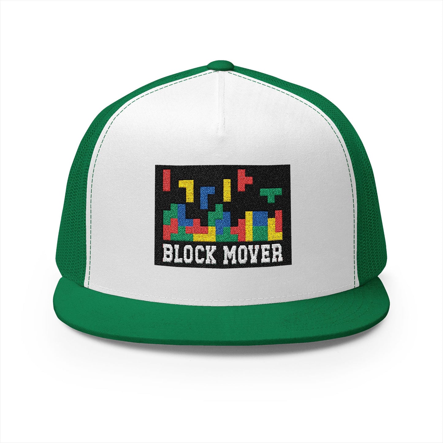 Trucker Cap 'Block Mover' Embroidered Hat