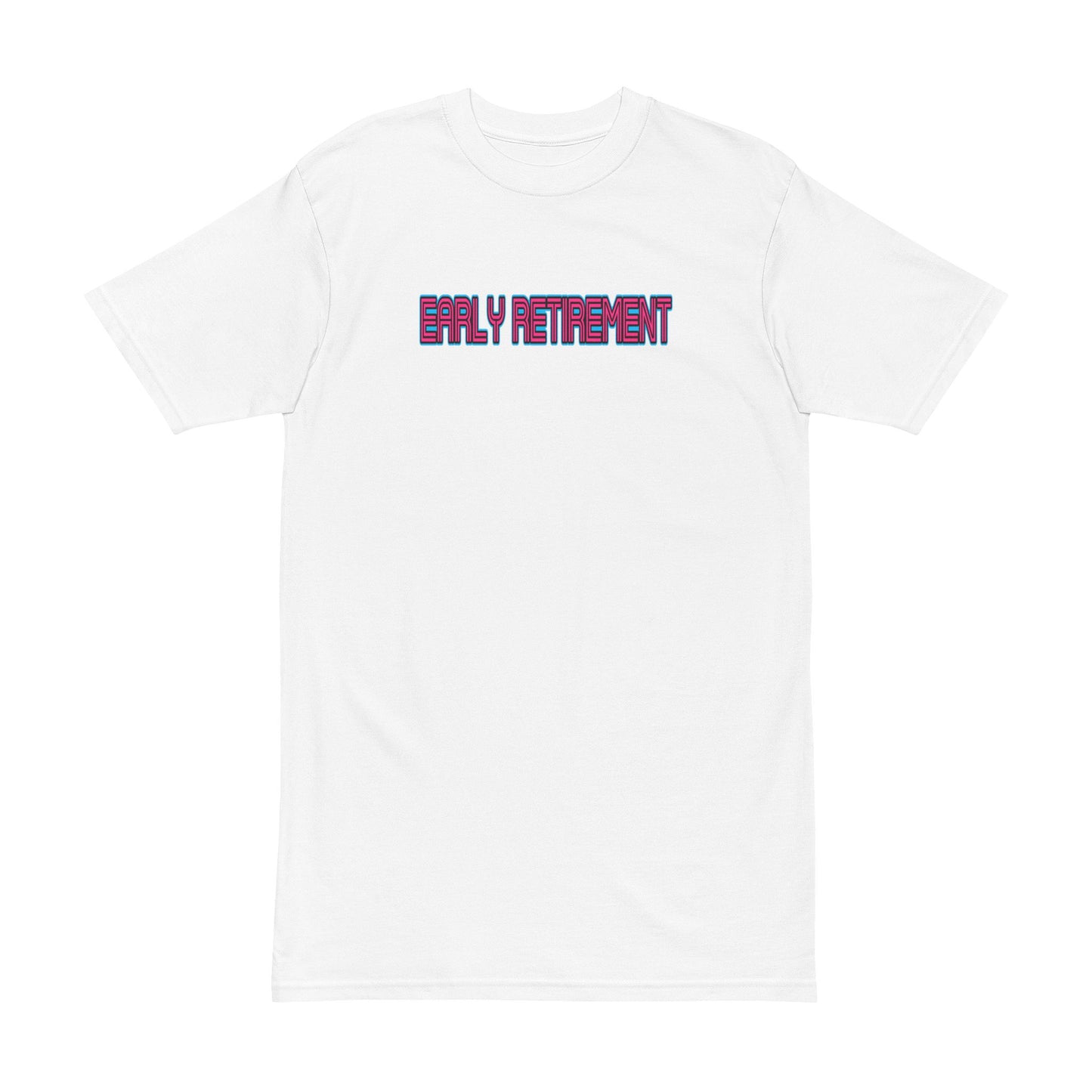 Men's Heavyweight Tee - Early Retirement | Relaxed Fit Shirt, Casual Wear, Gift for Retirees, Summer Fashion, Trendy Graphic Tee