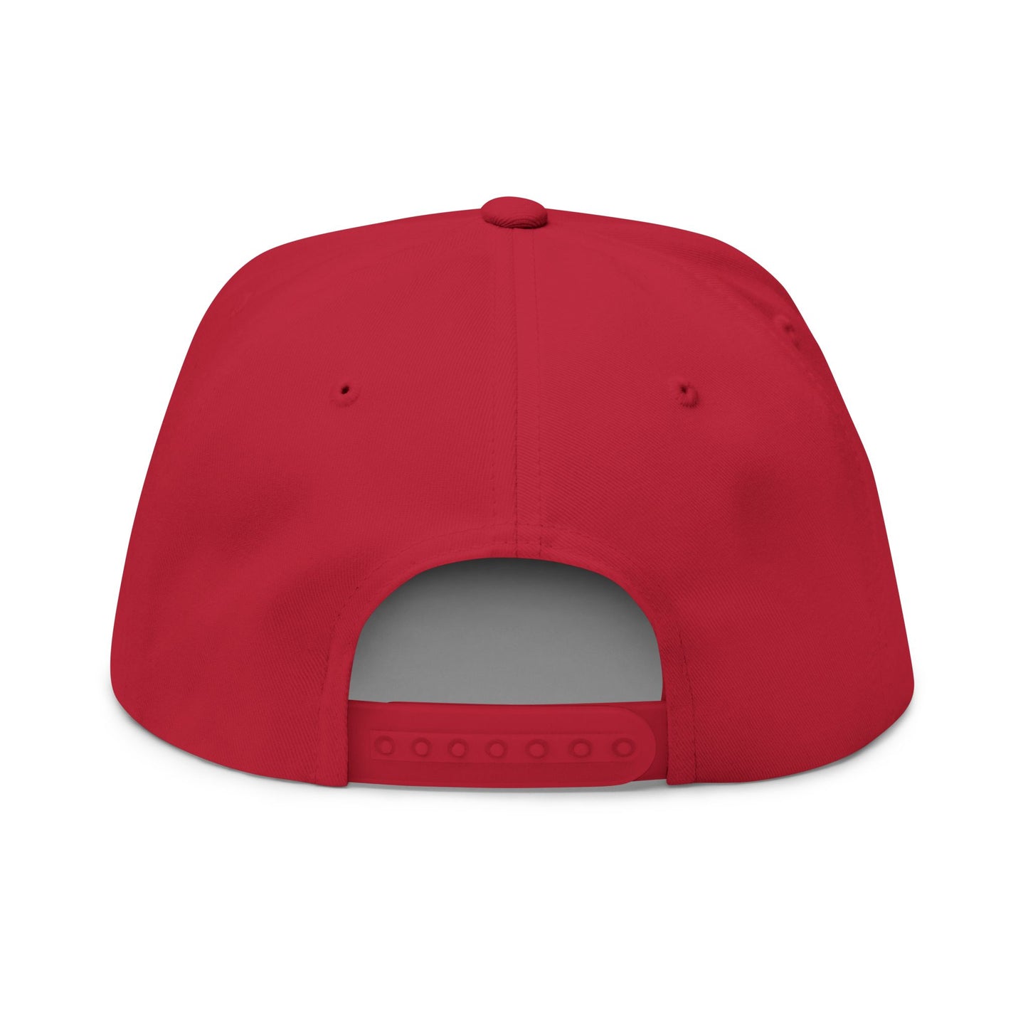Flat Bill Cap Silent 'G' Embroidered Hat