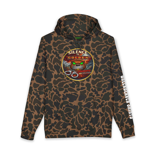 Silence is Golden Hooded Sweatshirt