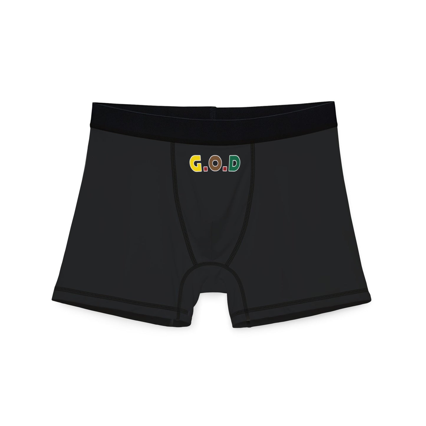 Stylish Men's Boxers with Vibrant 'Gold Oil Drugs' Design, Everyday Comfort, Fun Bedroom Essentials