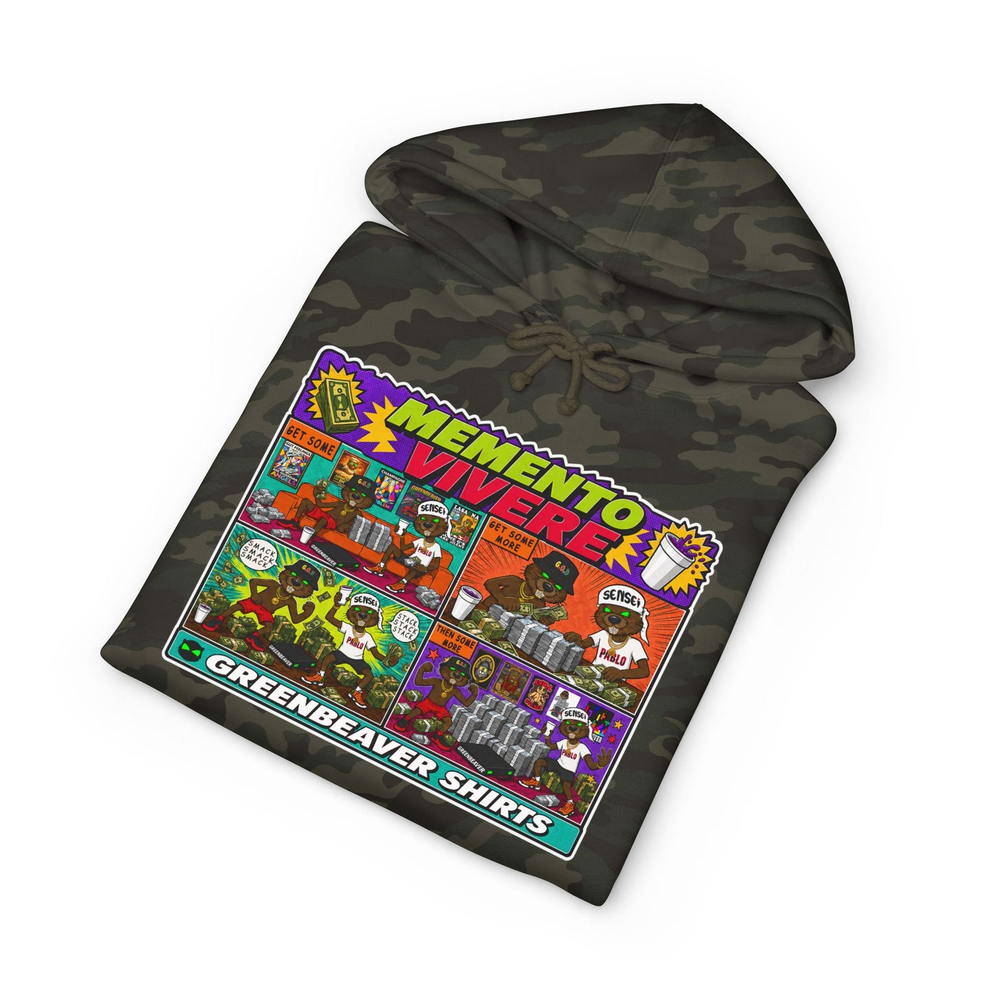 Remember to Live Hooded Sweatshirt