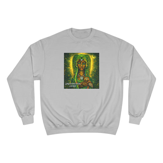 Green Madonna Champion Sweatshirt