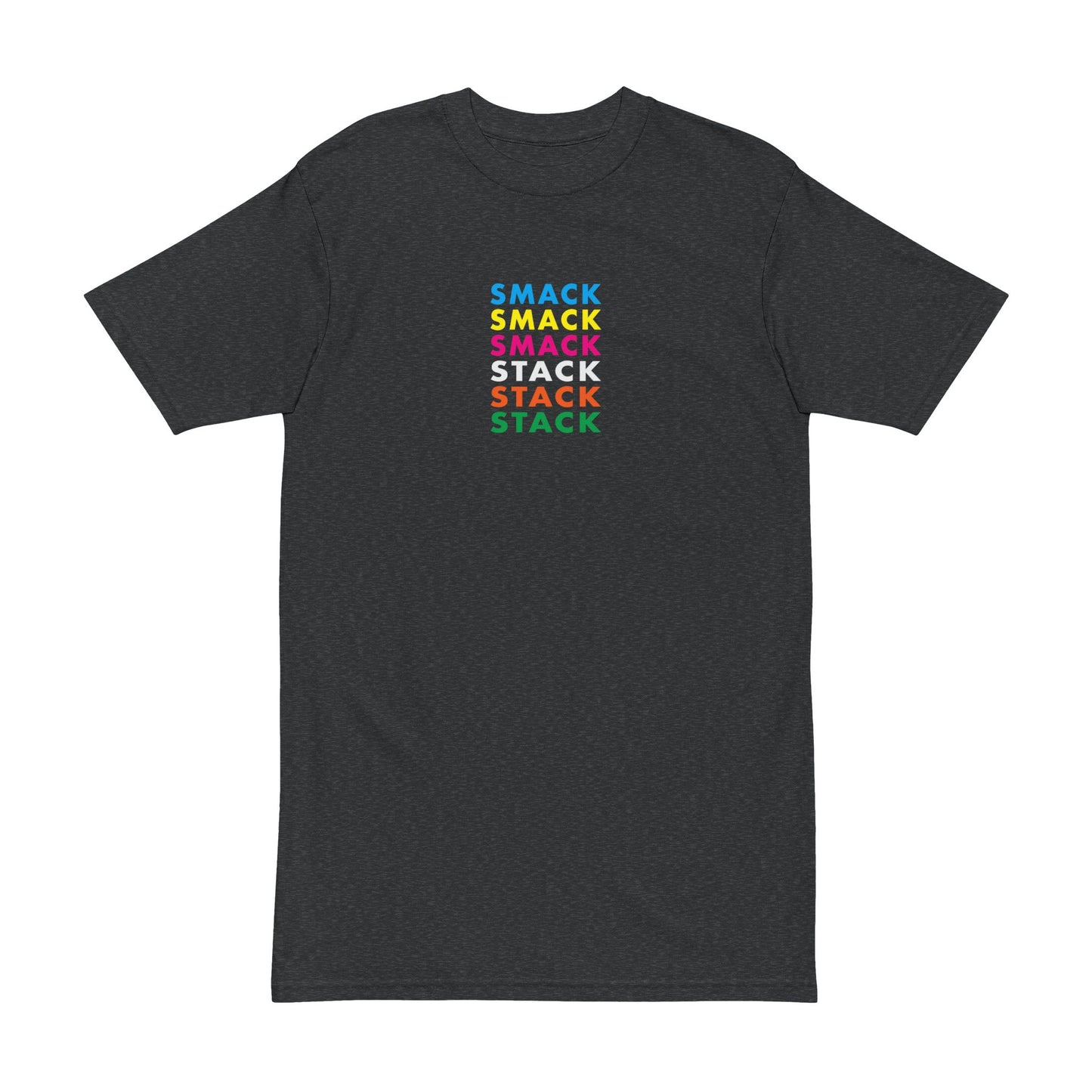 Men's Heavyweight Tee with 'Smack & Stack' Design | Casual Wear for P's