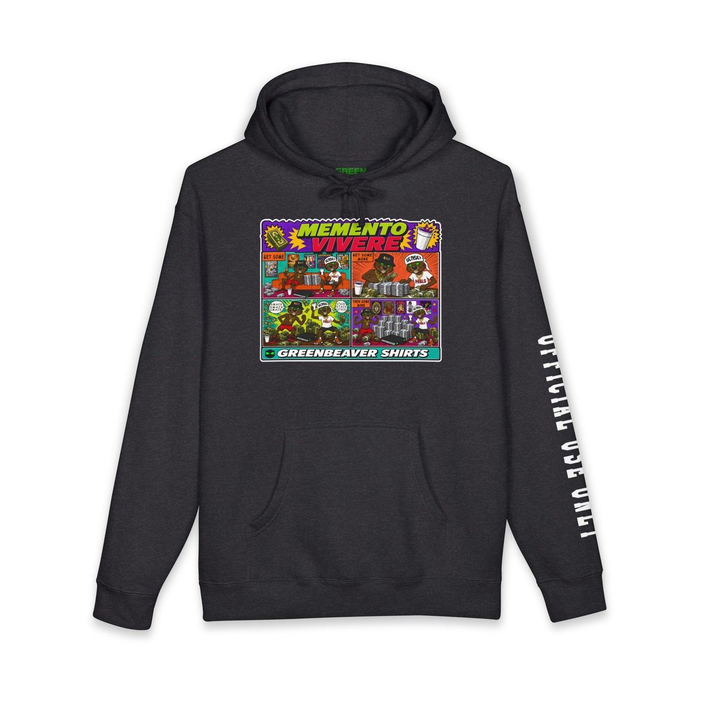 Remember to Live Hooded Sweatshirt