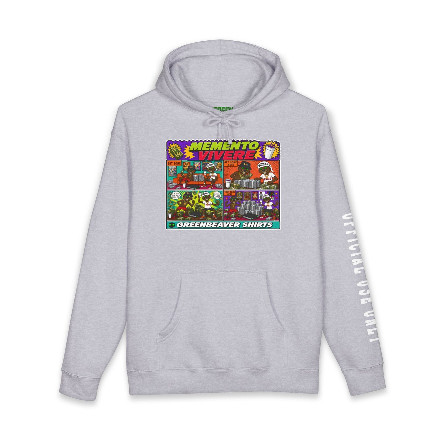 Remember to Live Hooded Sweatshirt