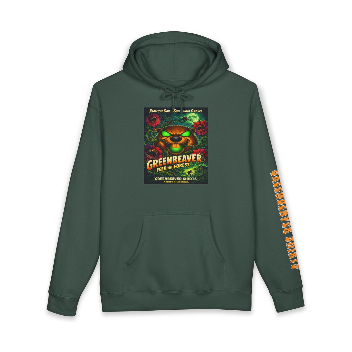 Forest Beaver Hooded Sweatshirt