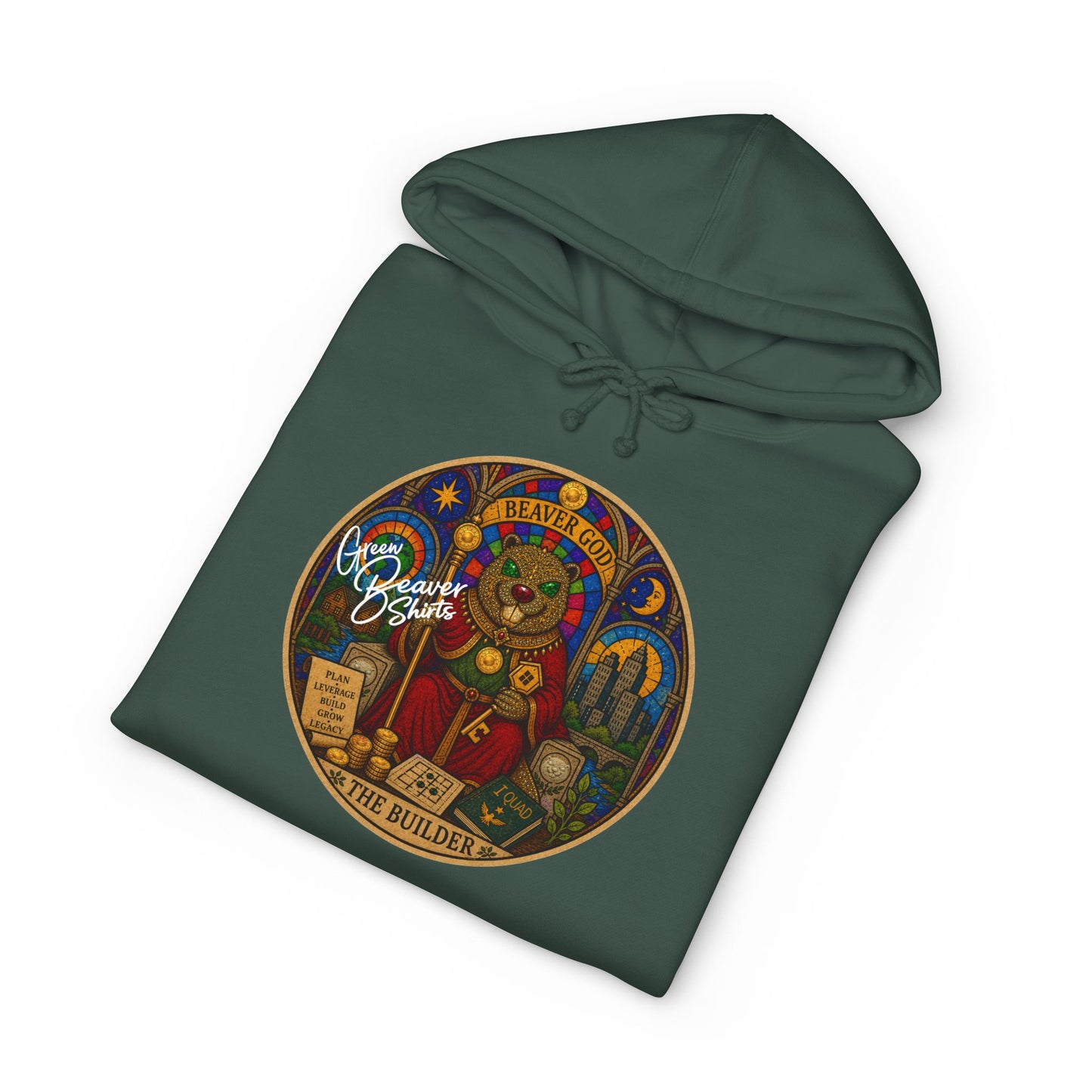 Beaver Tarot Hooded Sweatshirt