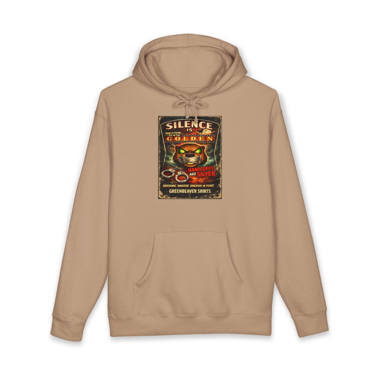 Silence is Golden  Hooded Sweatshirt