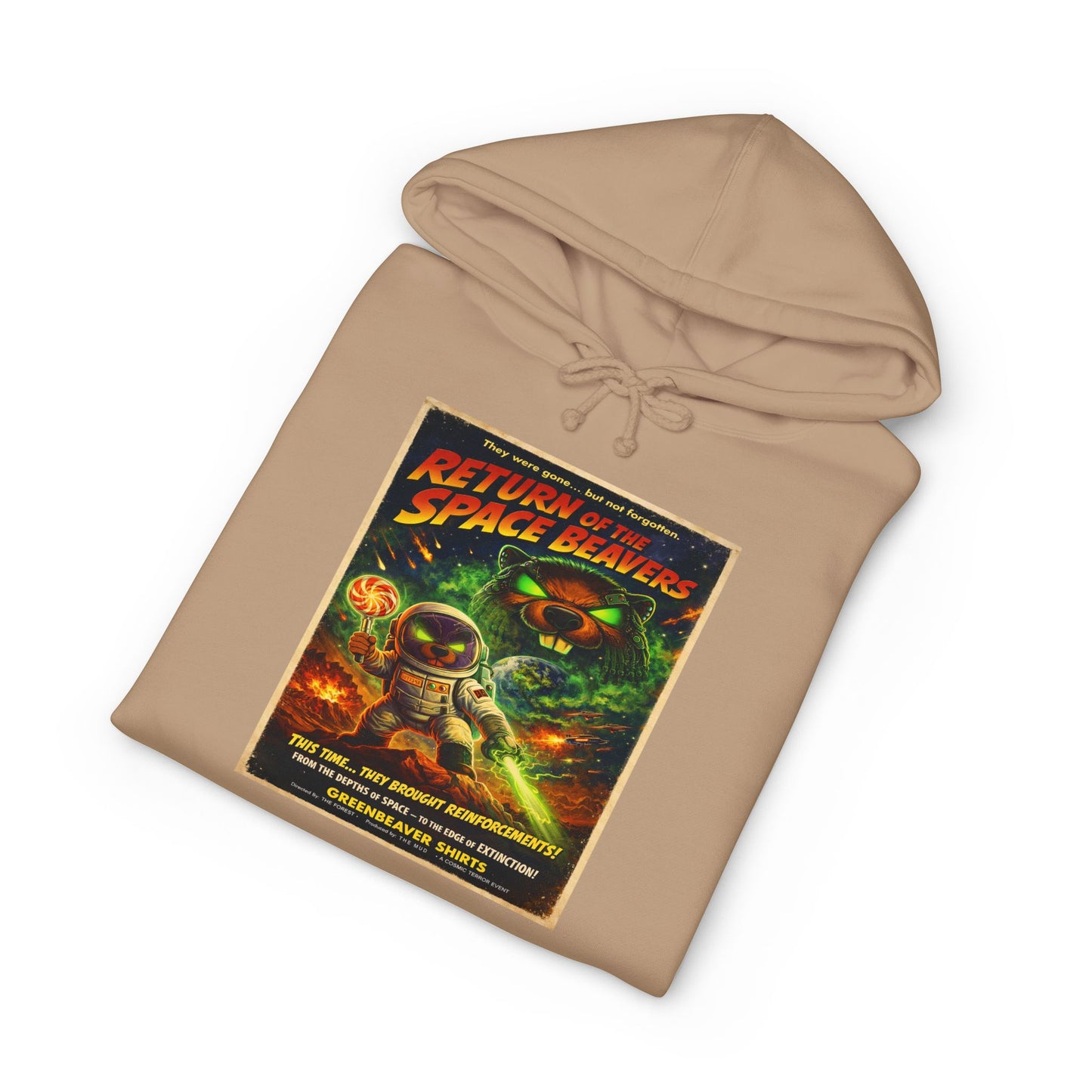 Space Beaver Hooded Sweatshirt