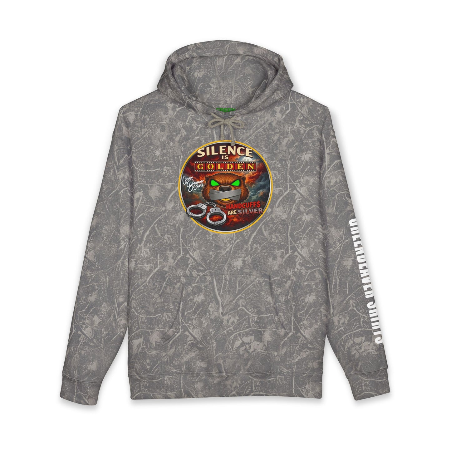 Silence is Golden Hooded Sweatshirt