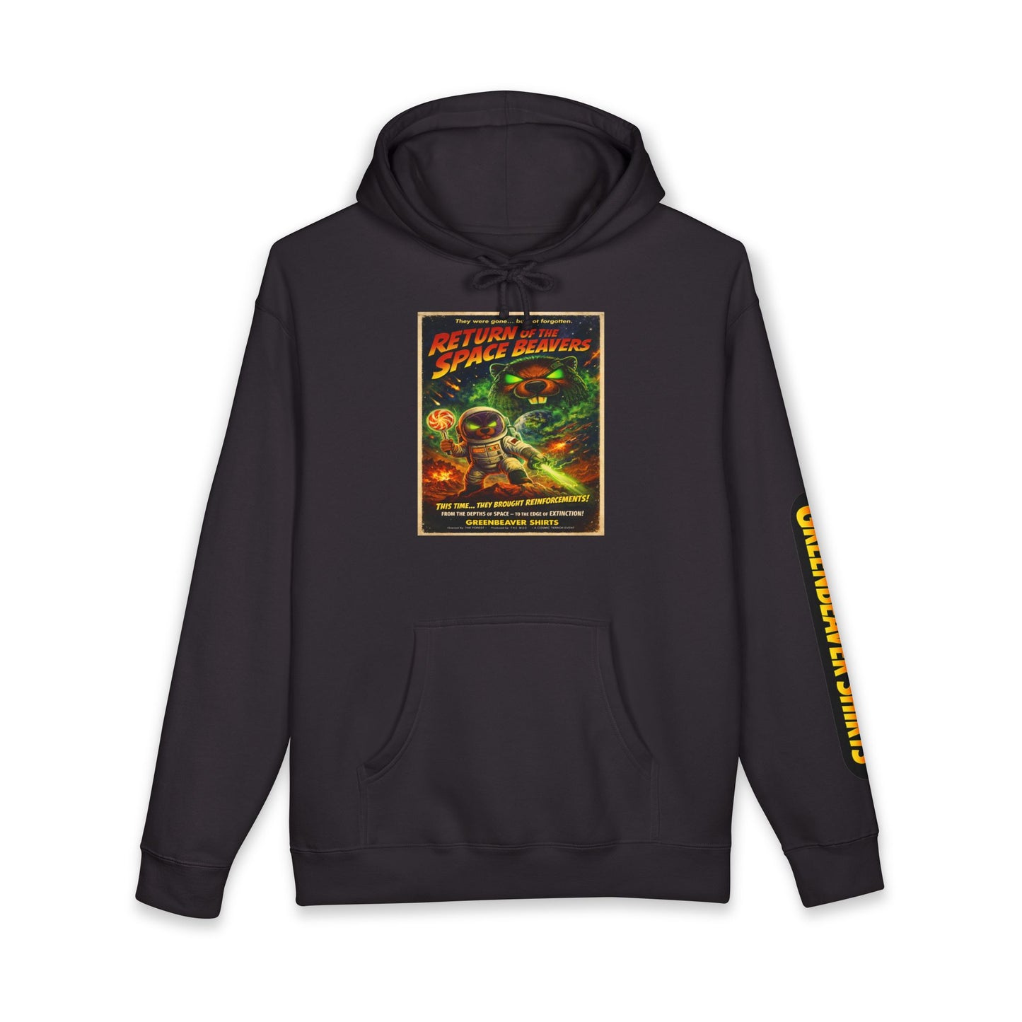 Space Beaver Hooded Sweatshirt