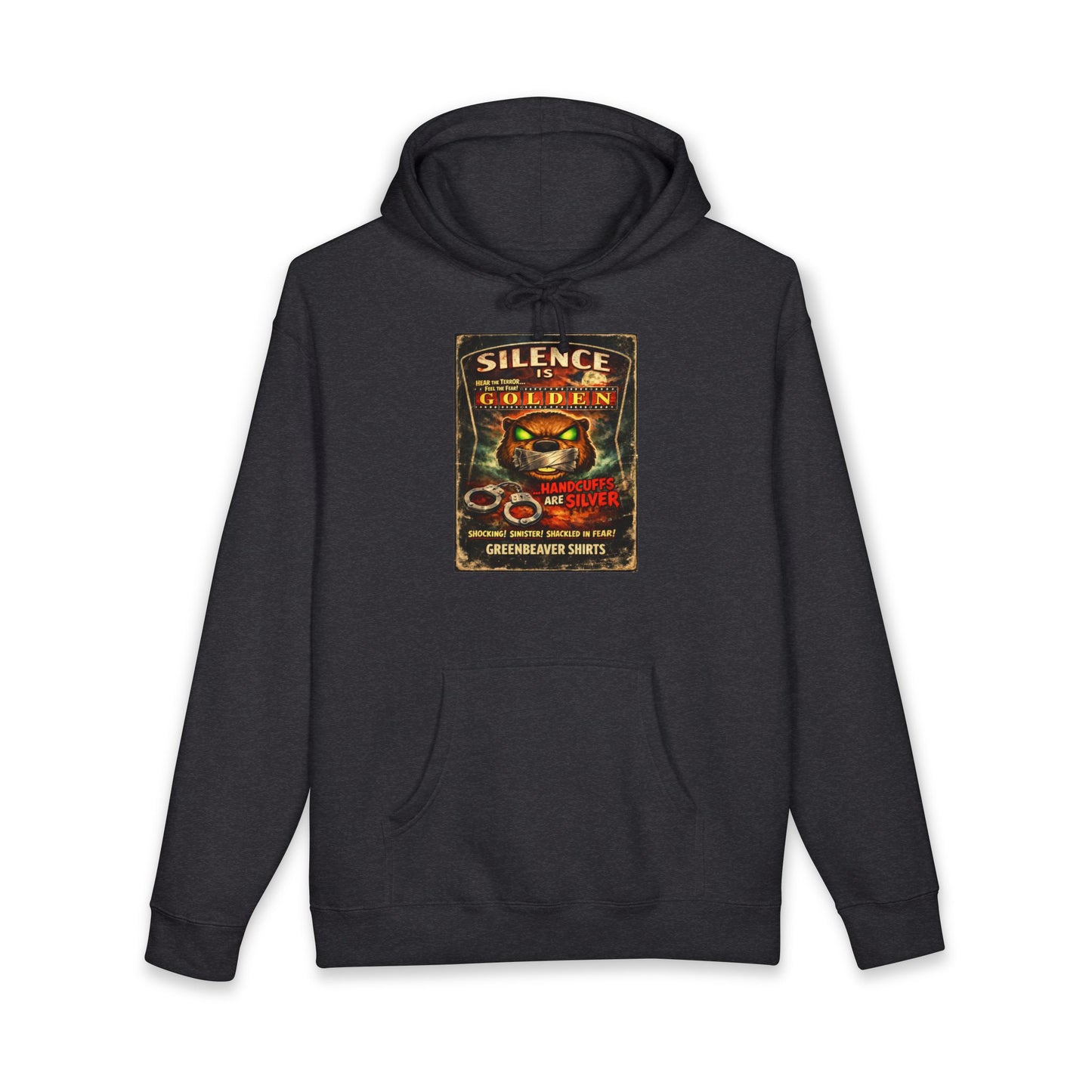 Silence is Golden  Hooded Sweatshirt