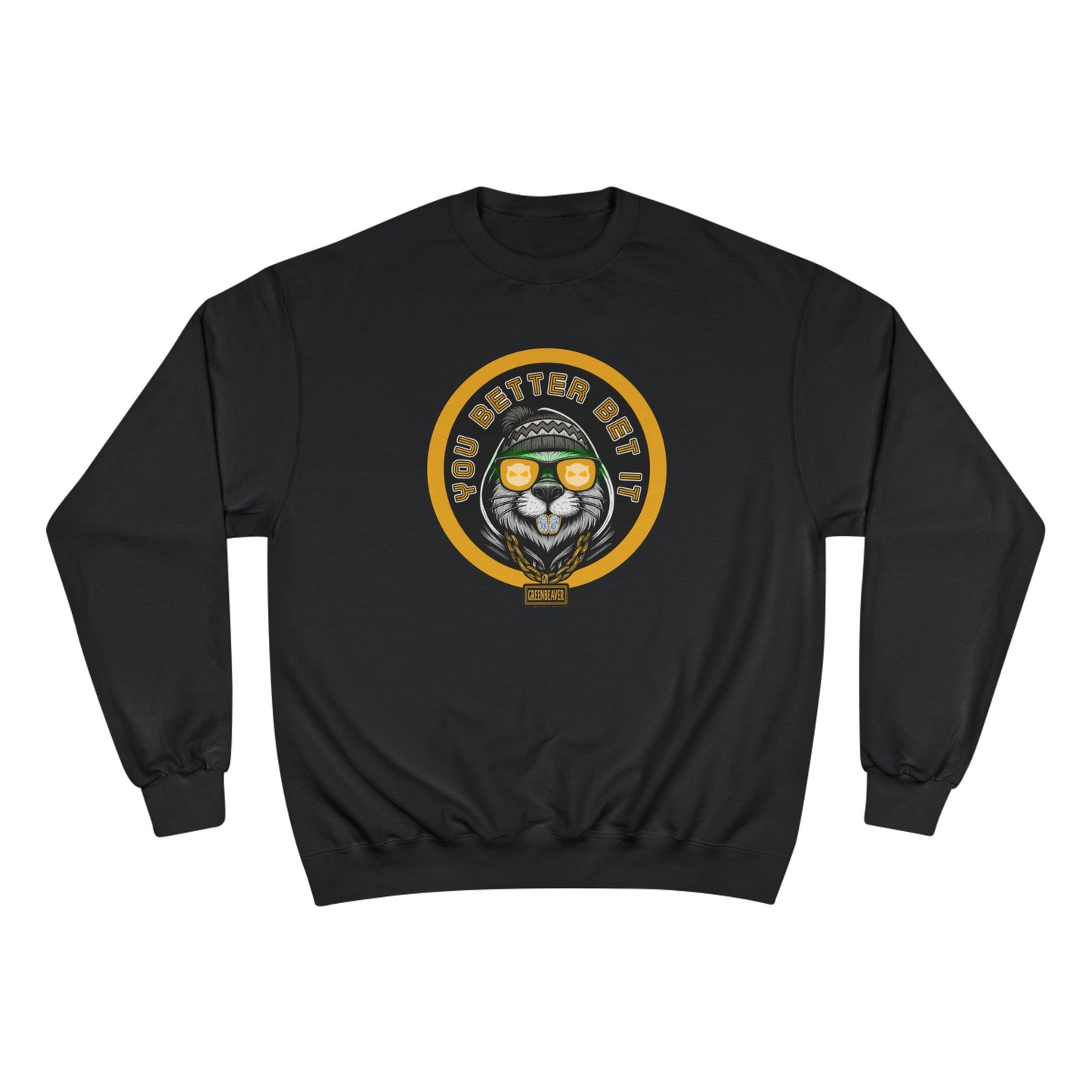 Bet It Beaver Champion Sweatshirt