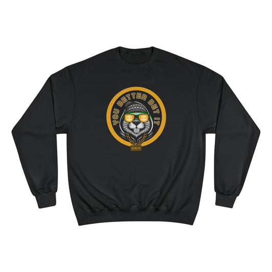 Bet It Beaver Champion Sweatshirt