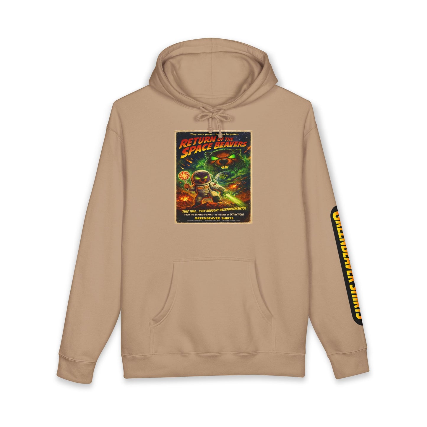 Space Beaver Hooded Sweatshirt