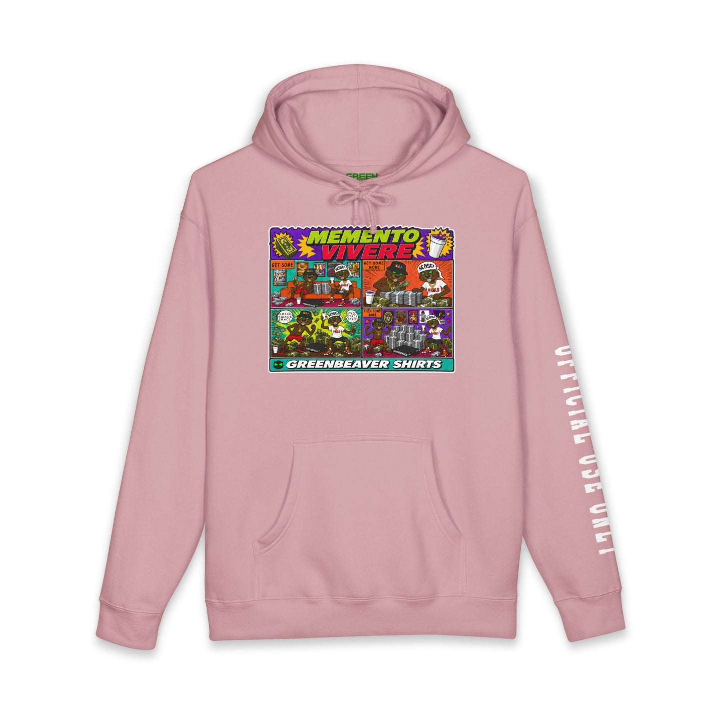 Remember to Live Hooded Sweatshirt