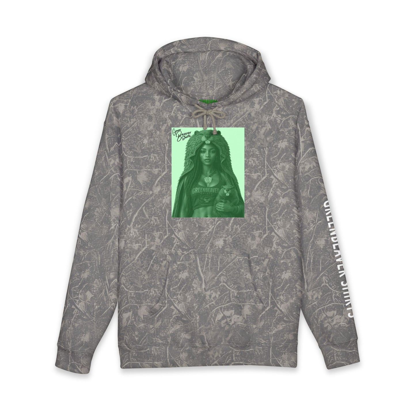 Green Donna Hooded Sweatshirt