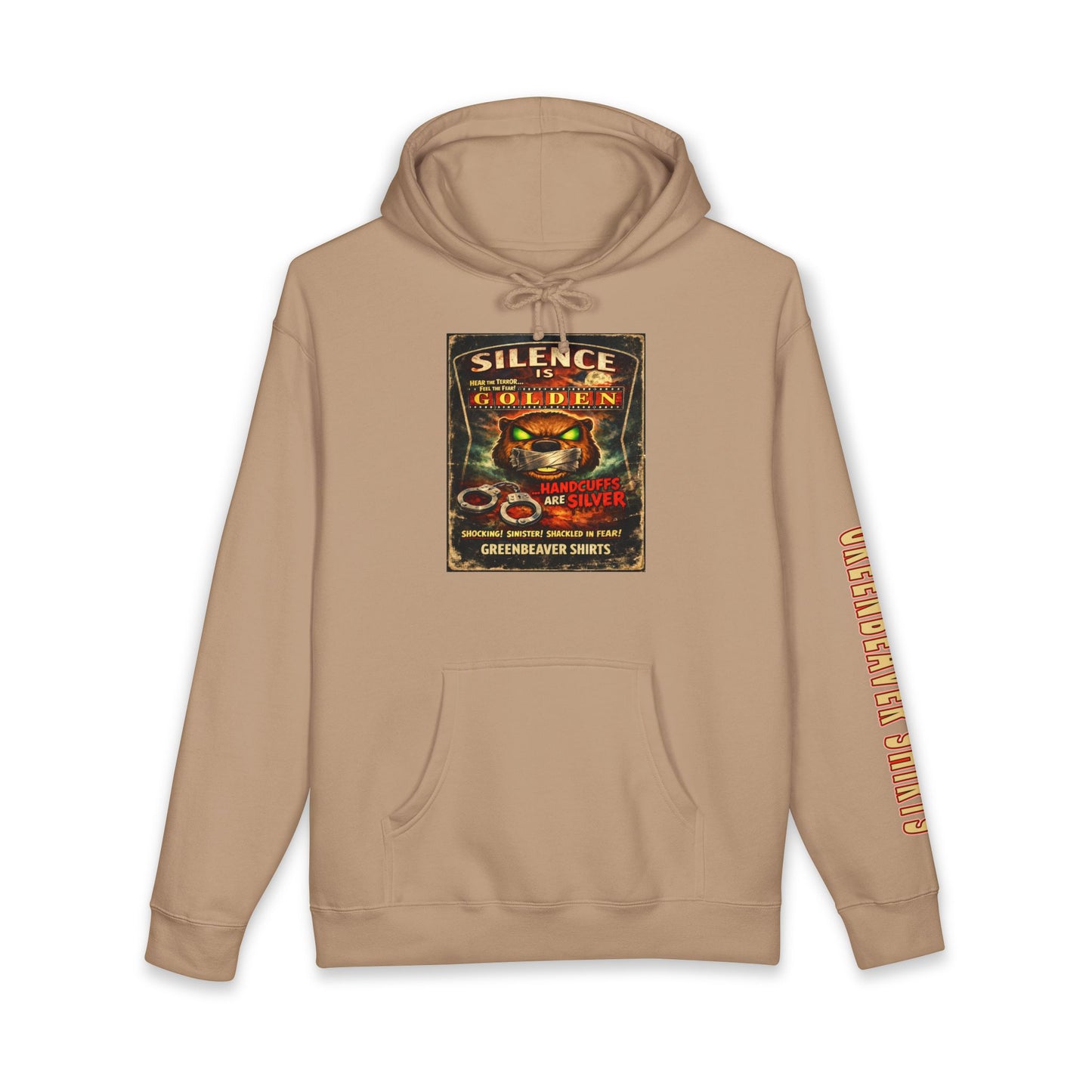 Silence is Golden Hooded Sweatshirt