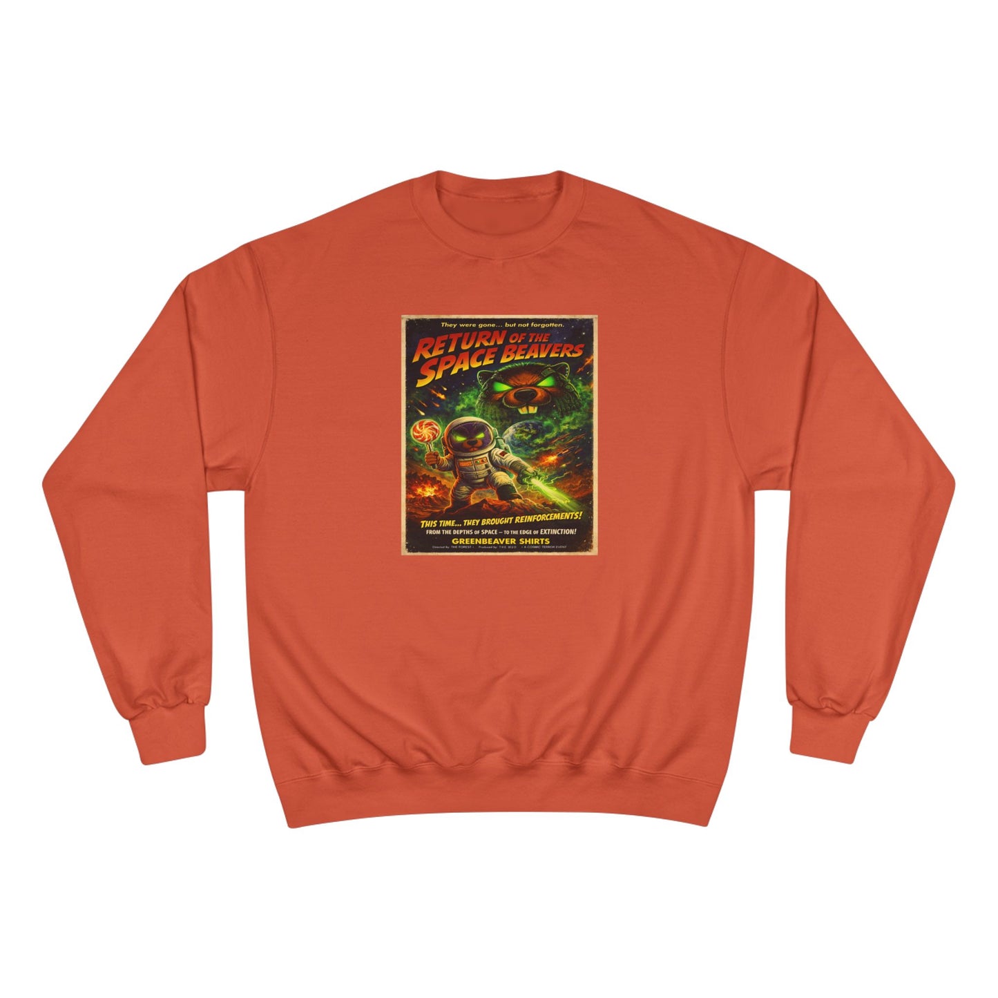 Space Beaver Champion Sweatshirt