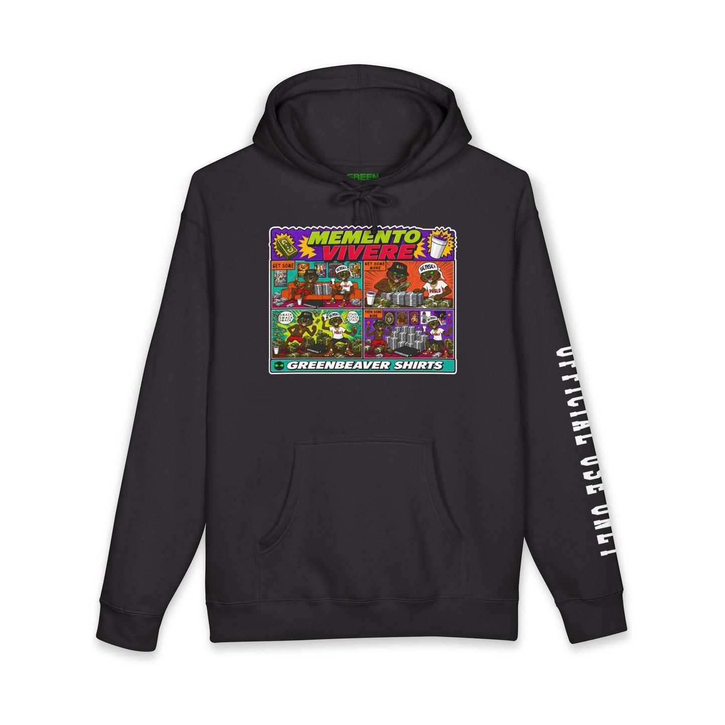 Remember to Live Hooded Sweatshirt