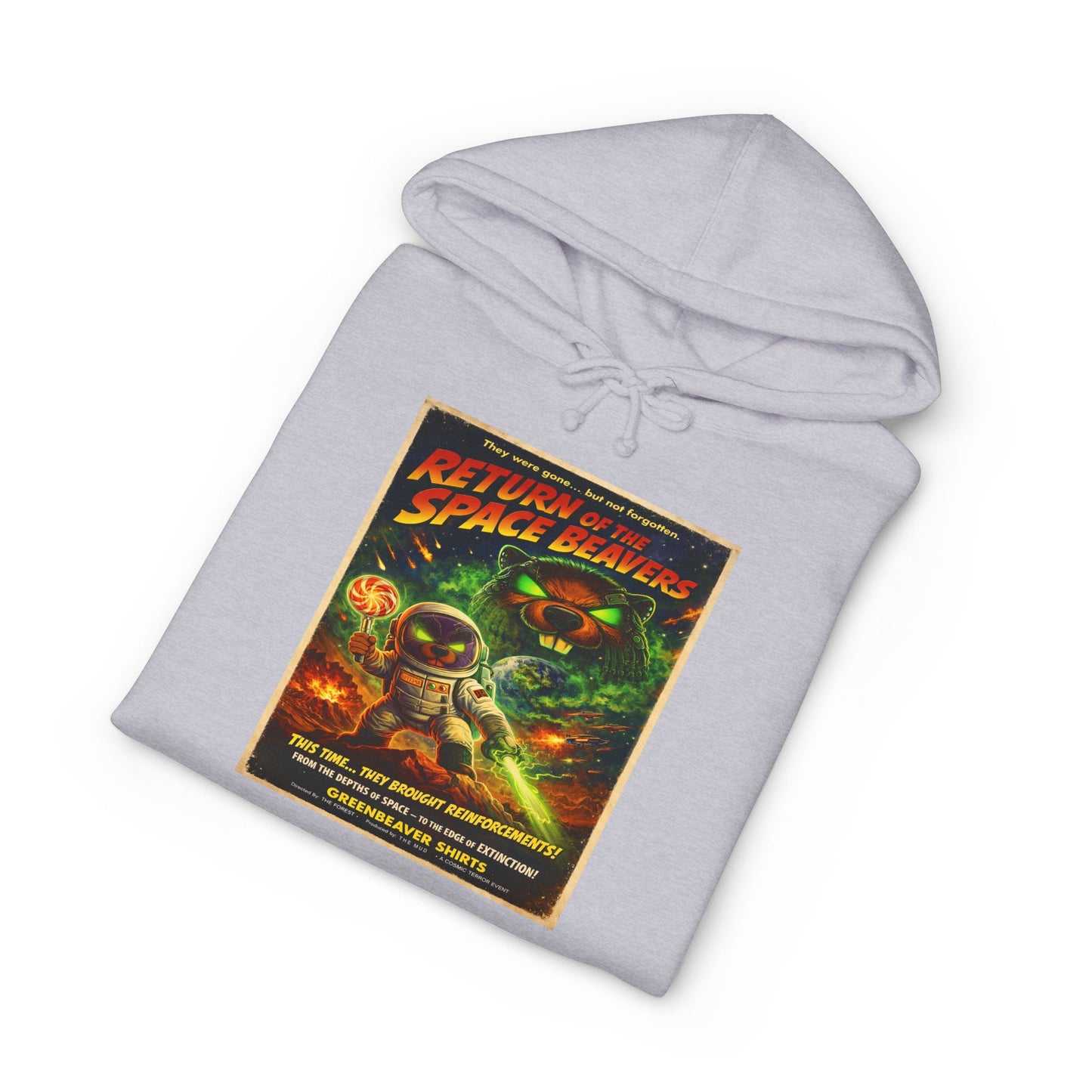 Space Beaver Hooded Sweatshirt