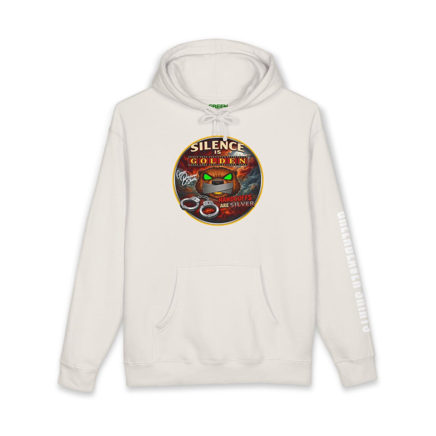 Silence is Golden Hooded Sweatshirt