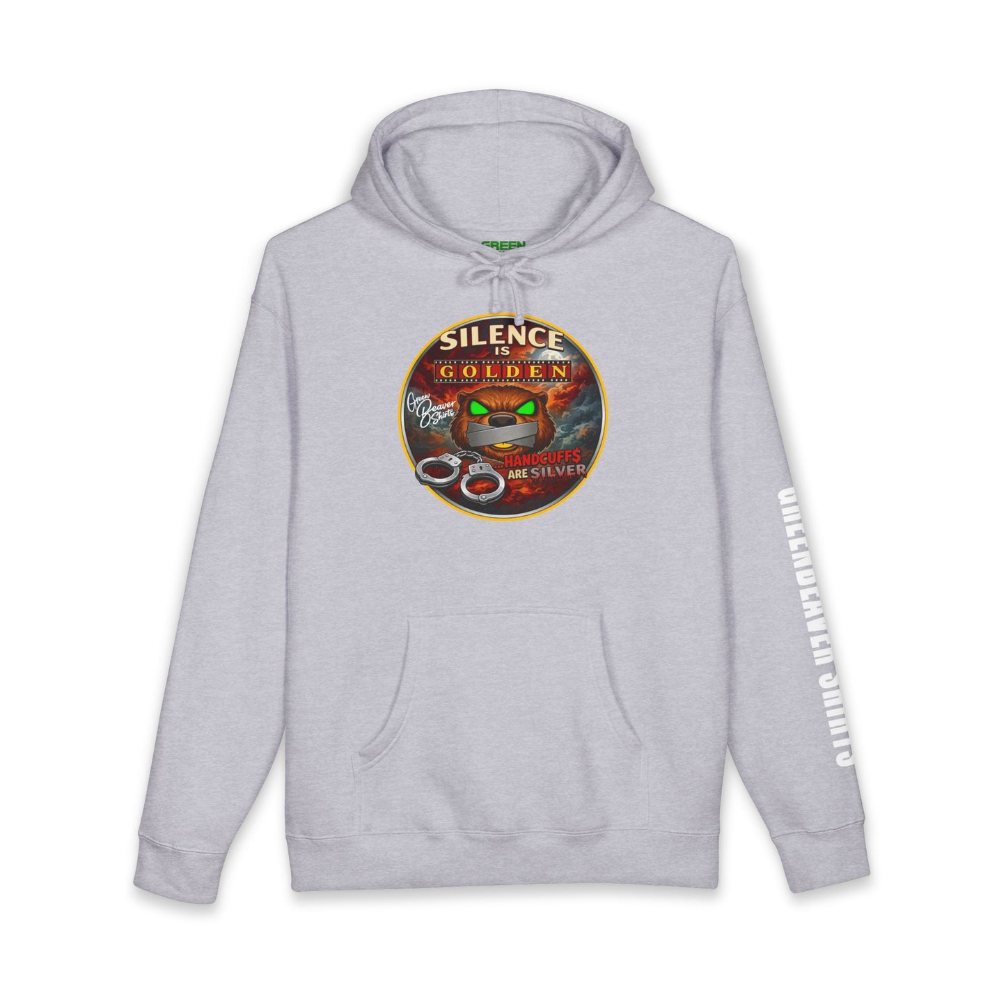 Silence is Golden Hooded Sweatshirt