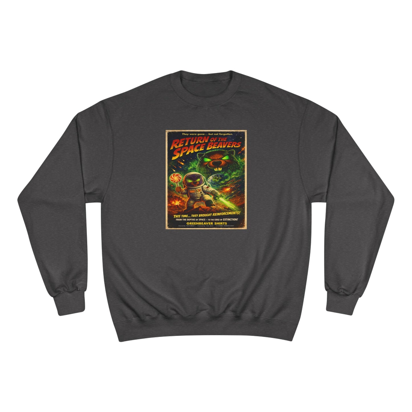 Space Beaver Champion Sweatshirt