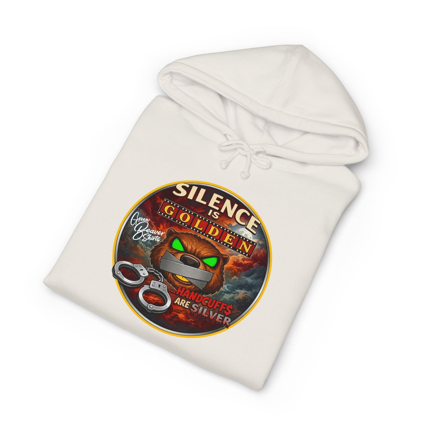 Silence is Golden Hooded Sweatshirt