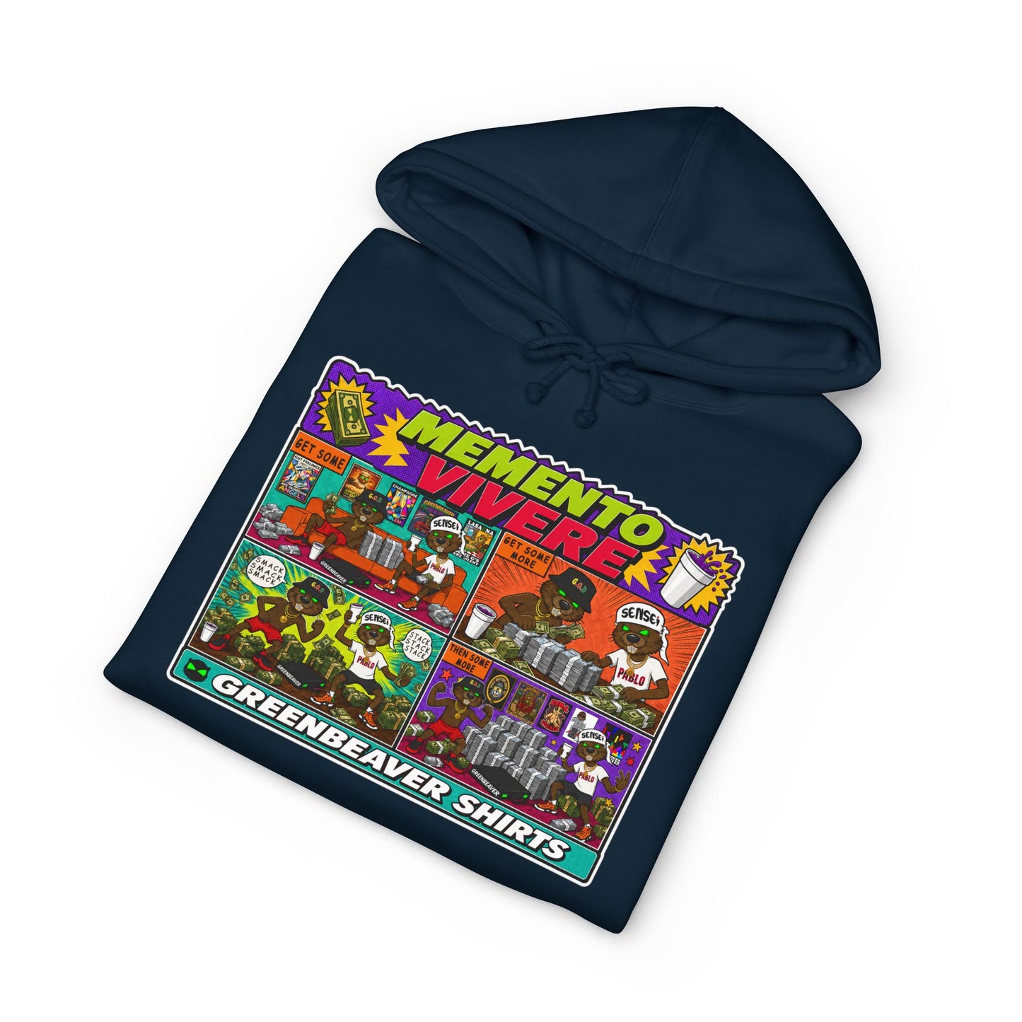 Remember to Live Hooded Sweatshirt