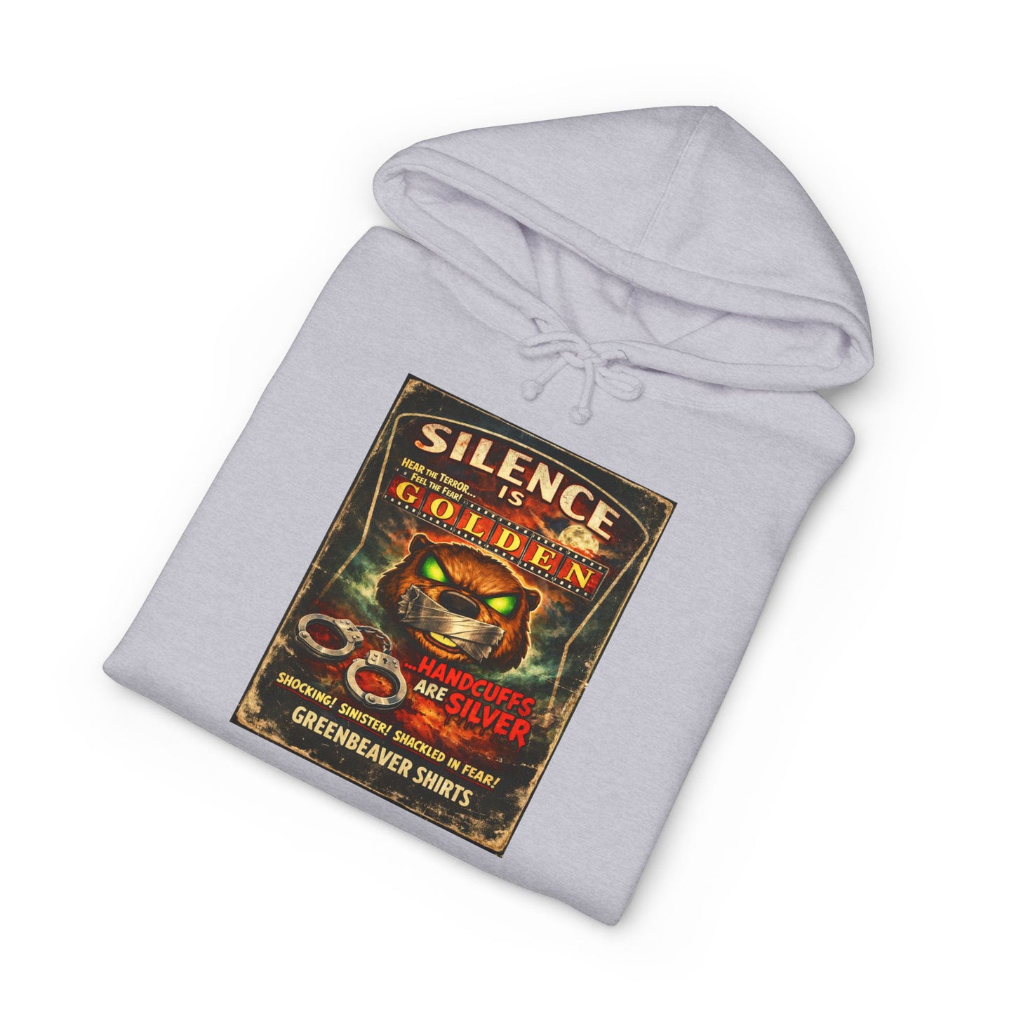 Silence is Golden  Hooded Sweatshirt