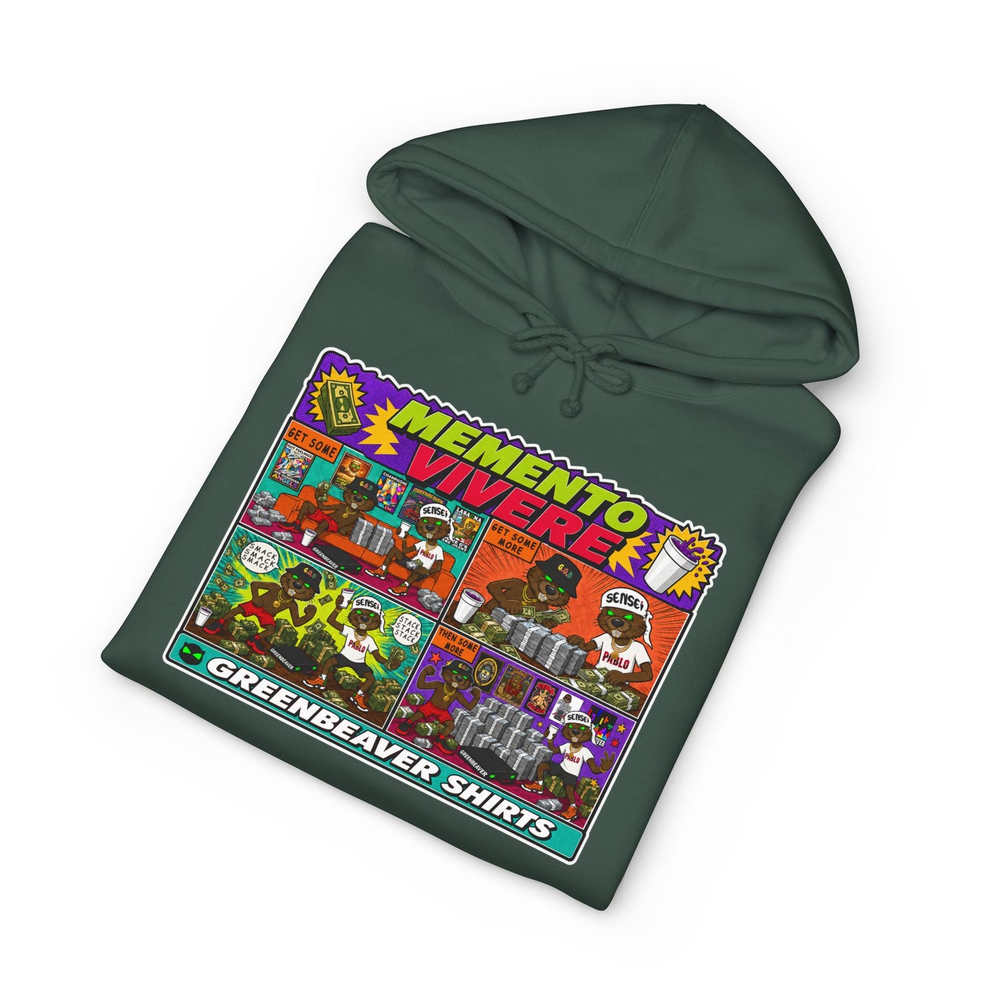 Remember to Live Hooded Sweatshirt