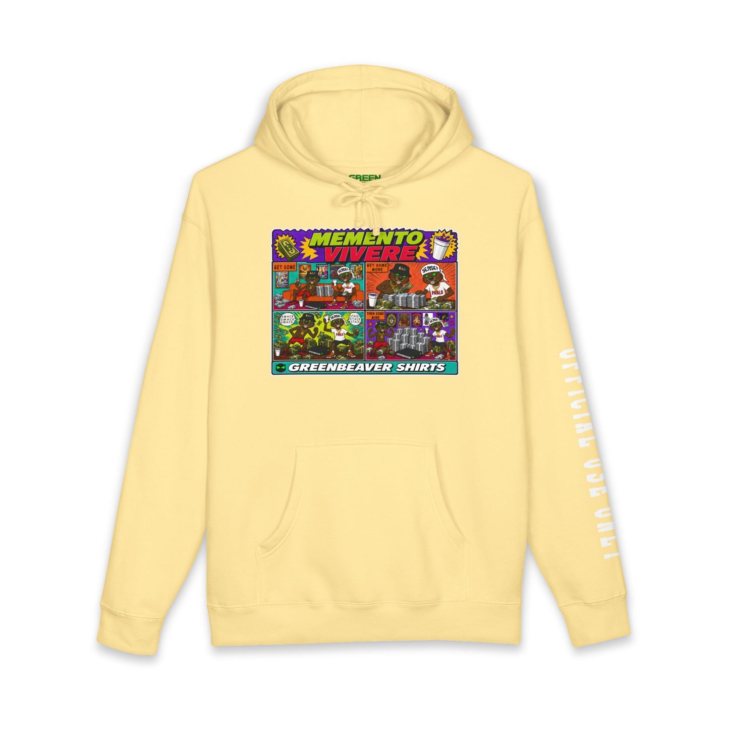 Remember to Live Hooded Sweatshirt