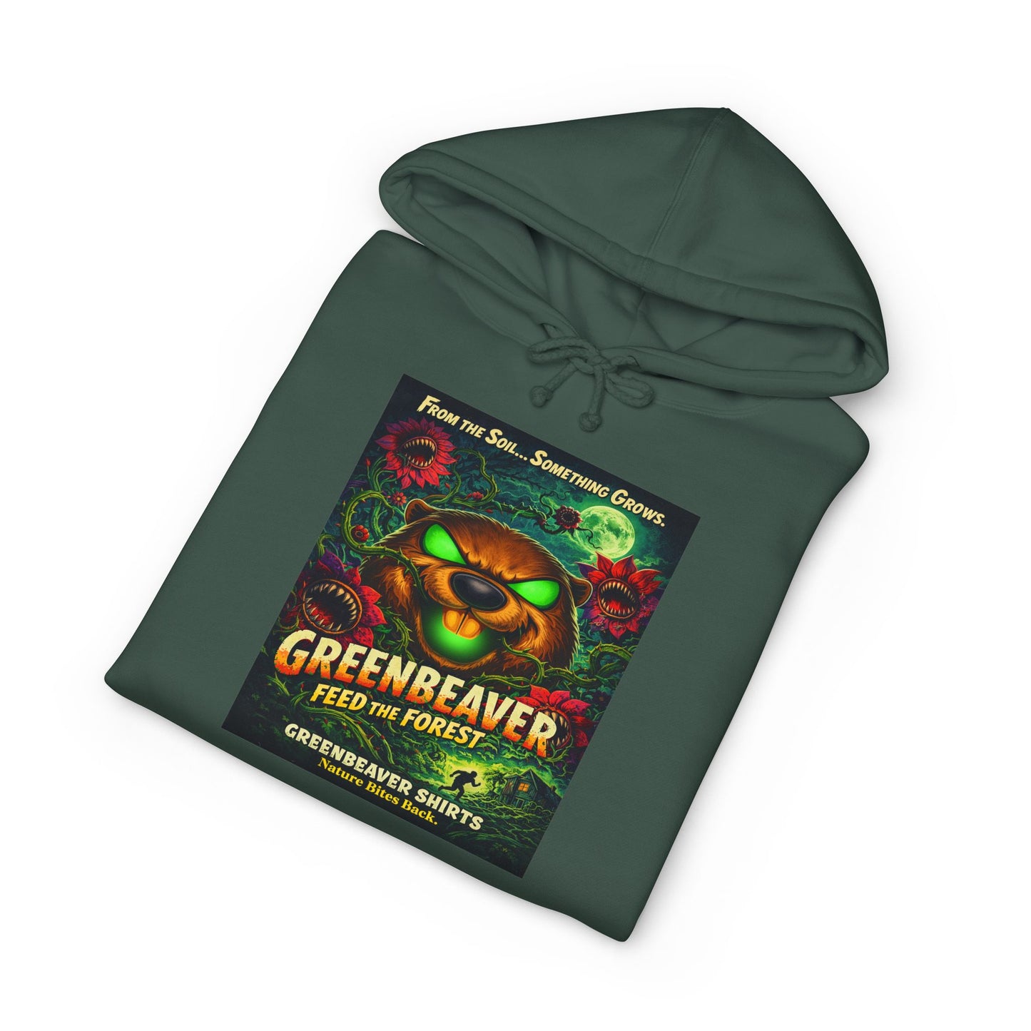 Forest Beaver Hooded Sweatshirt