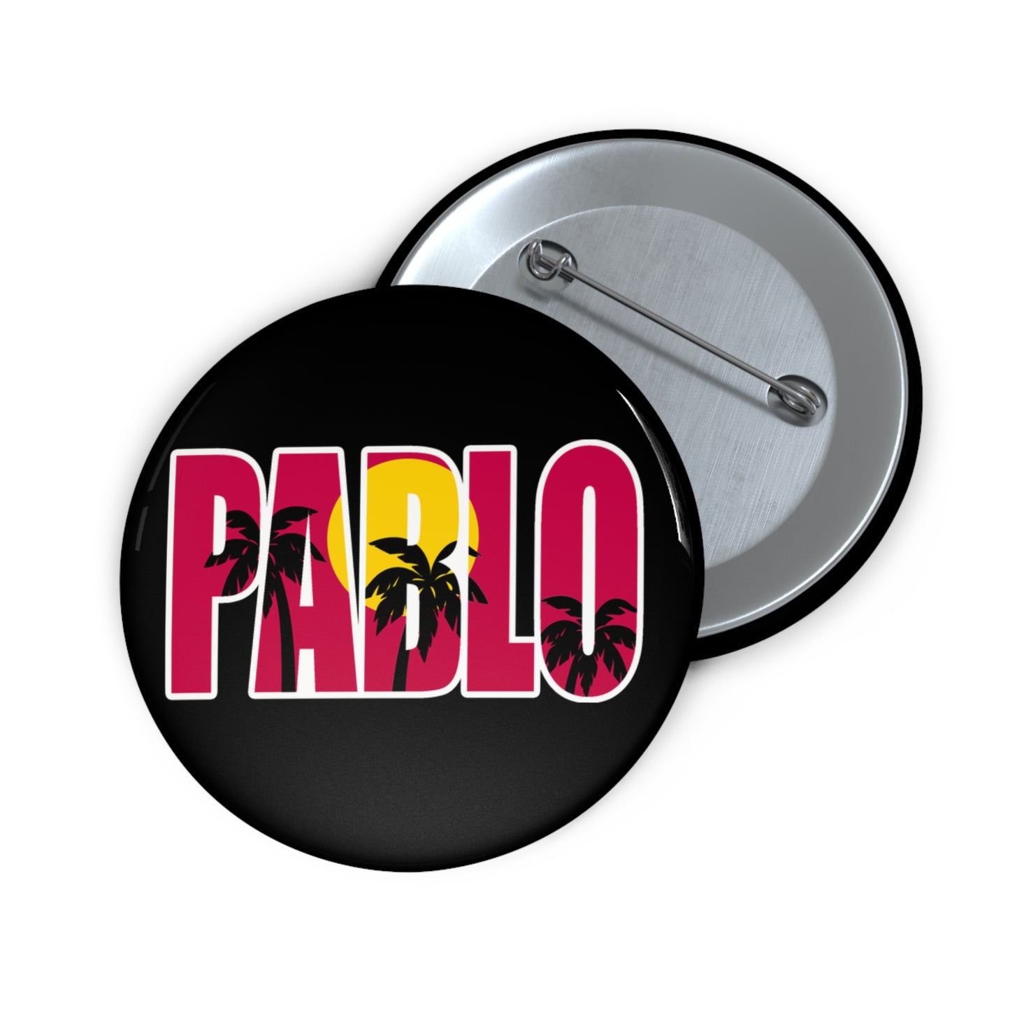 PABLO Playa Pin Button