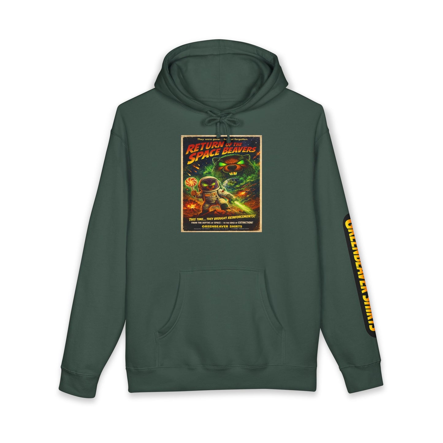 Space Beaver Hooded Sweatshirt