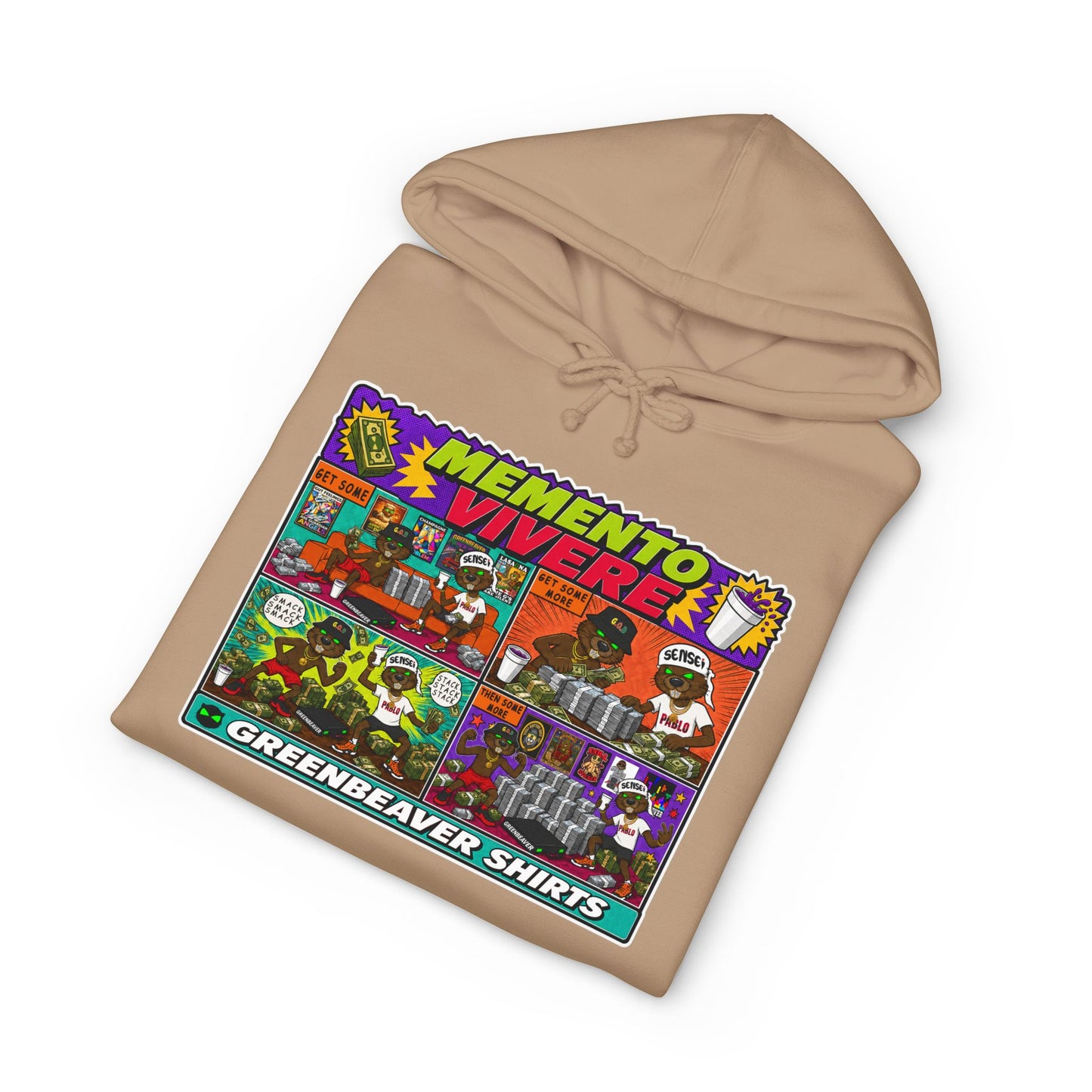 Remember to Live Hooded Sweatshirt