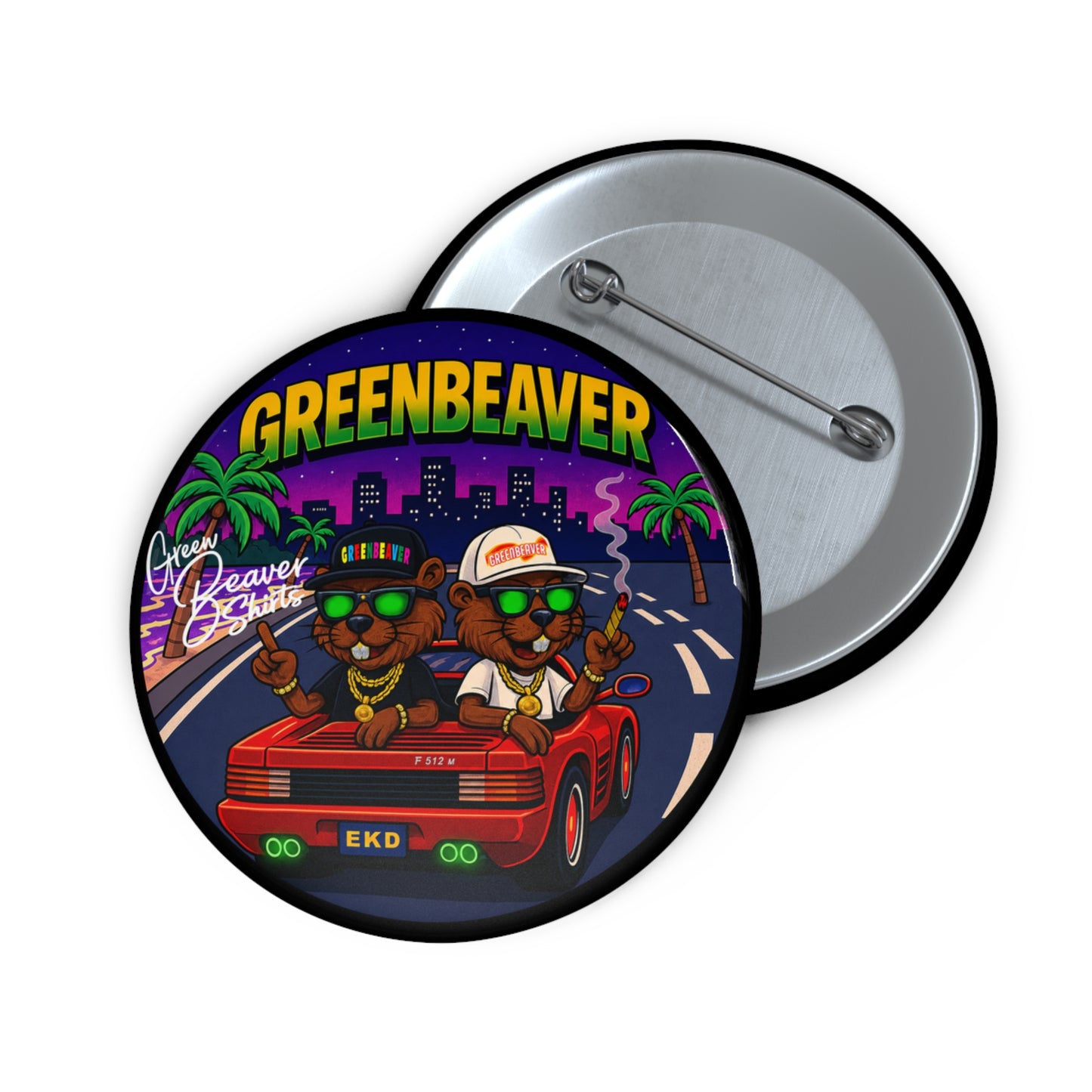 Hawai'i Mornings Pin Button