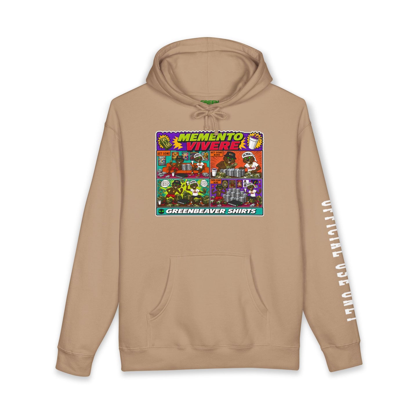 Remember to Live Hooded Sweatshirt